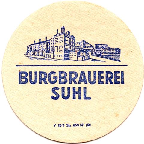 suhl shl-th burg rund 1a (180-u v 20 2 sh) 